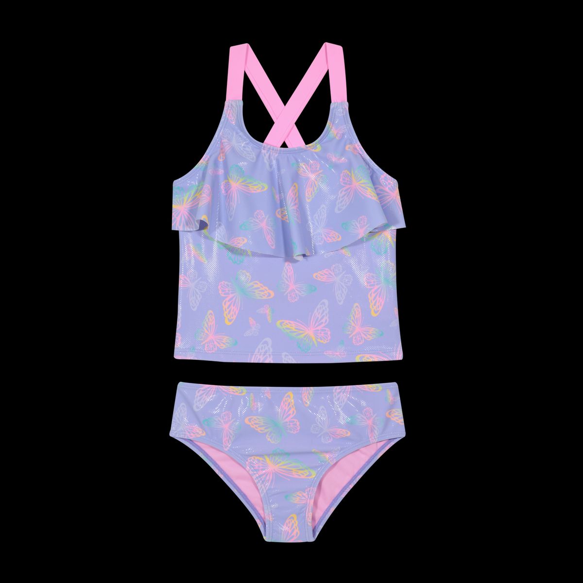 H2O WEAR - Traje de Baño Niña Tankini Vuelo UV50 H2O Wear Lila - Lila