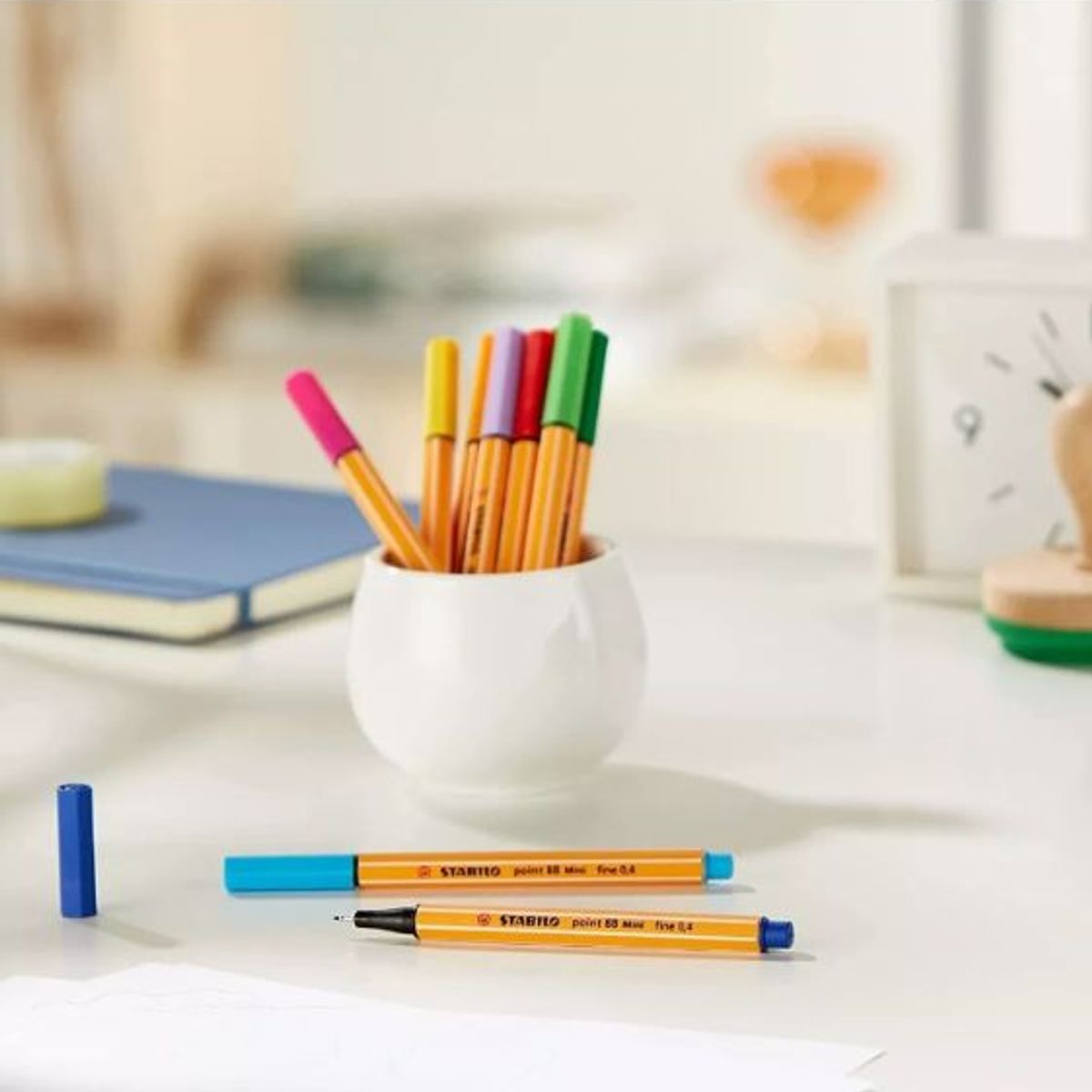 STABILO - Stabilo Point 88 12 Lápices Mini Fineliner Pack 2 Unidades