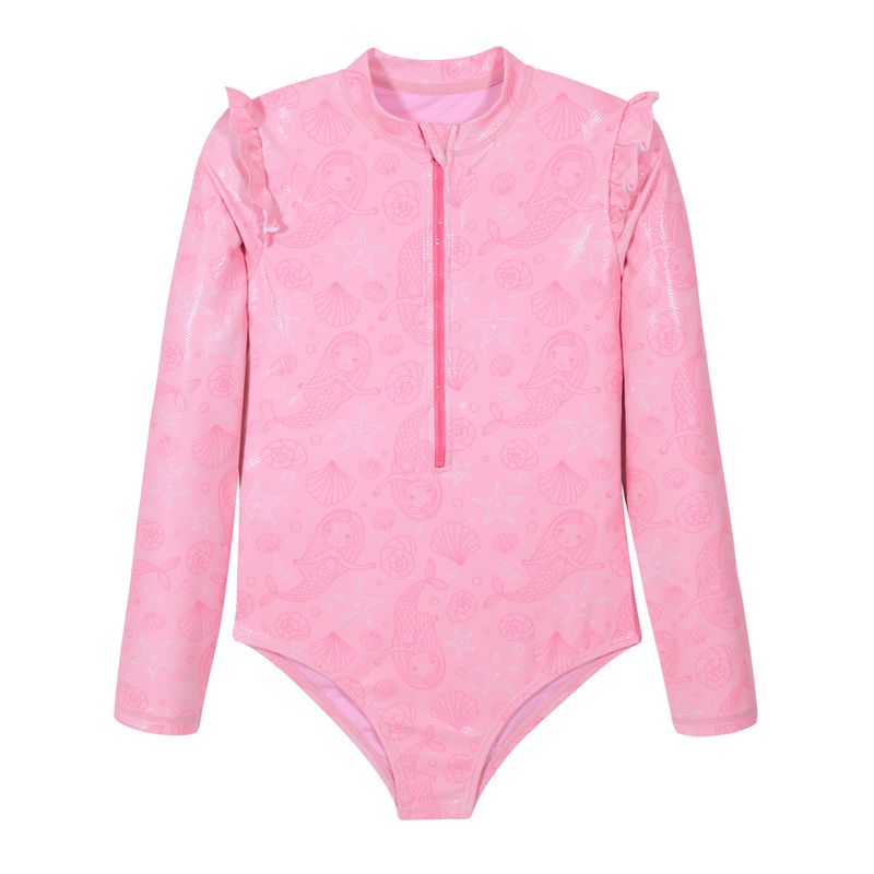 H2O WEAR - Traje de Baño Niña MLarga UV50 H2O Wear Rosado - Rosa