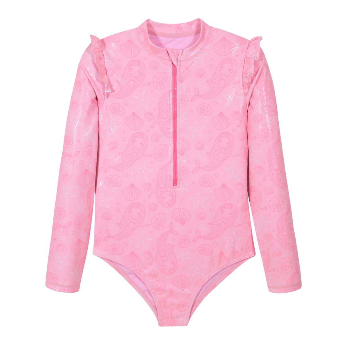 H2O WEAR - Traje de Baño Niña MLarga UV50 H2O Wear Rosado - Rosa