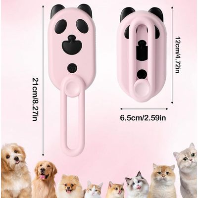 Imagen 2 del producto Cepillo Para Mascotas Gatos o Perros A Vapor Con Luz 19134