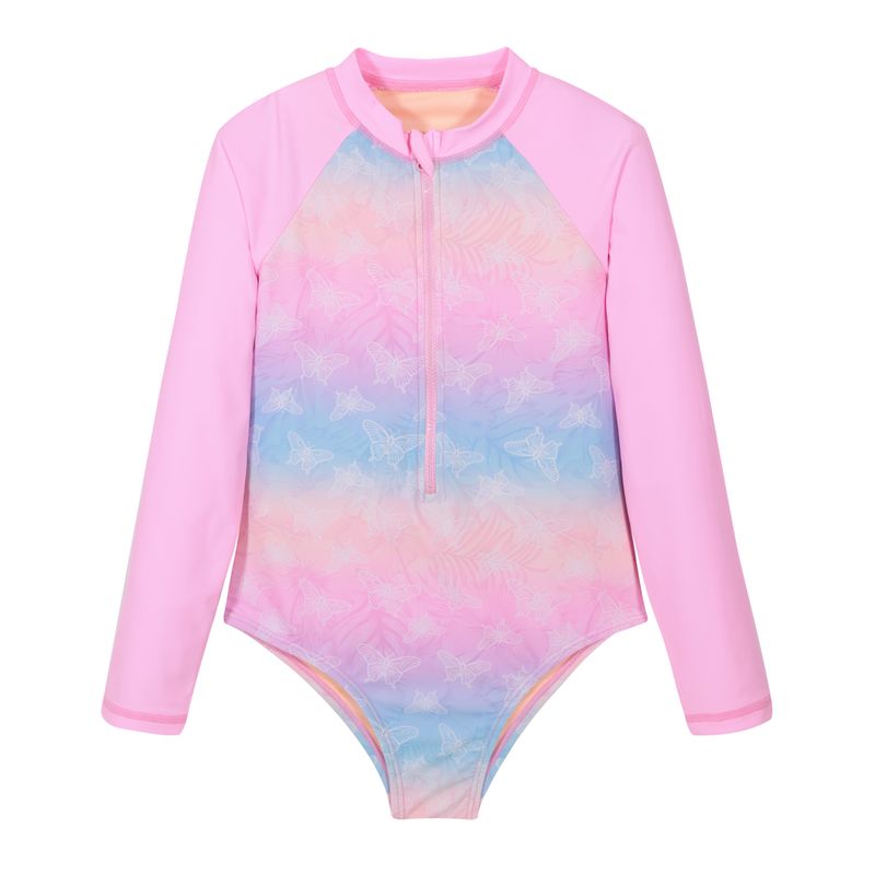 H2O WEAR - Traje de Baño Niña MLarga UV50 H2O Wear Rosado - Rosa