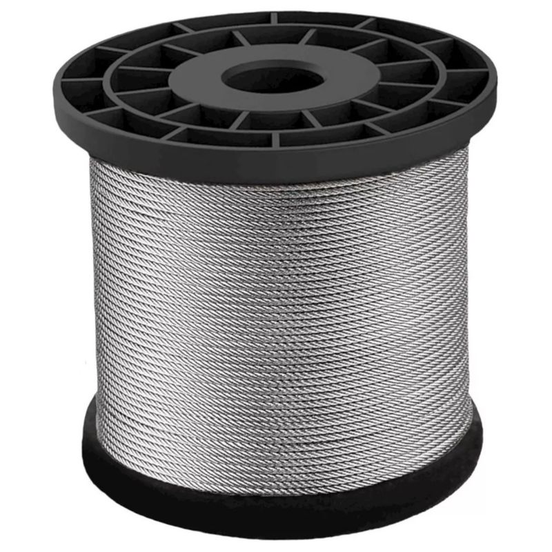 DICAS - Piola De Acero Galvanizado 2.5 Mm 100 Metros Dicas