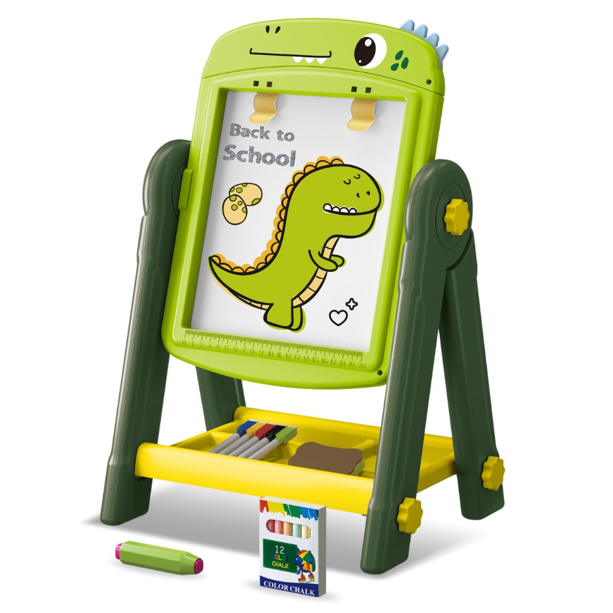 ARTIC - Pizarra de Dibujo Infantil 2 en 1 360° + Accesorios