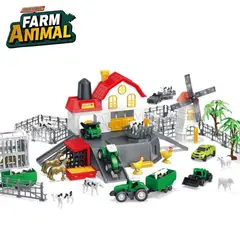 FARM COMPANY - Juego de Granja con Animales y Vehículos Farm Animal