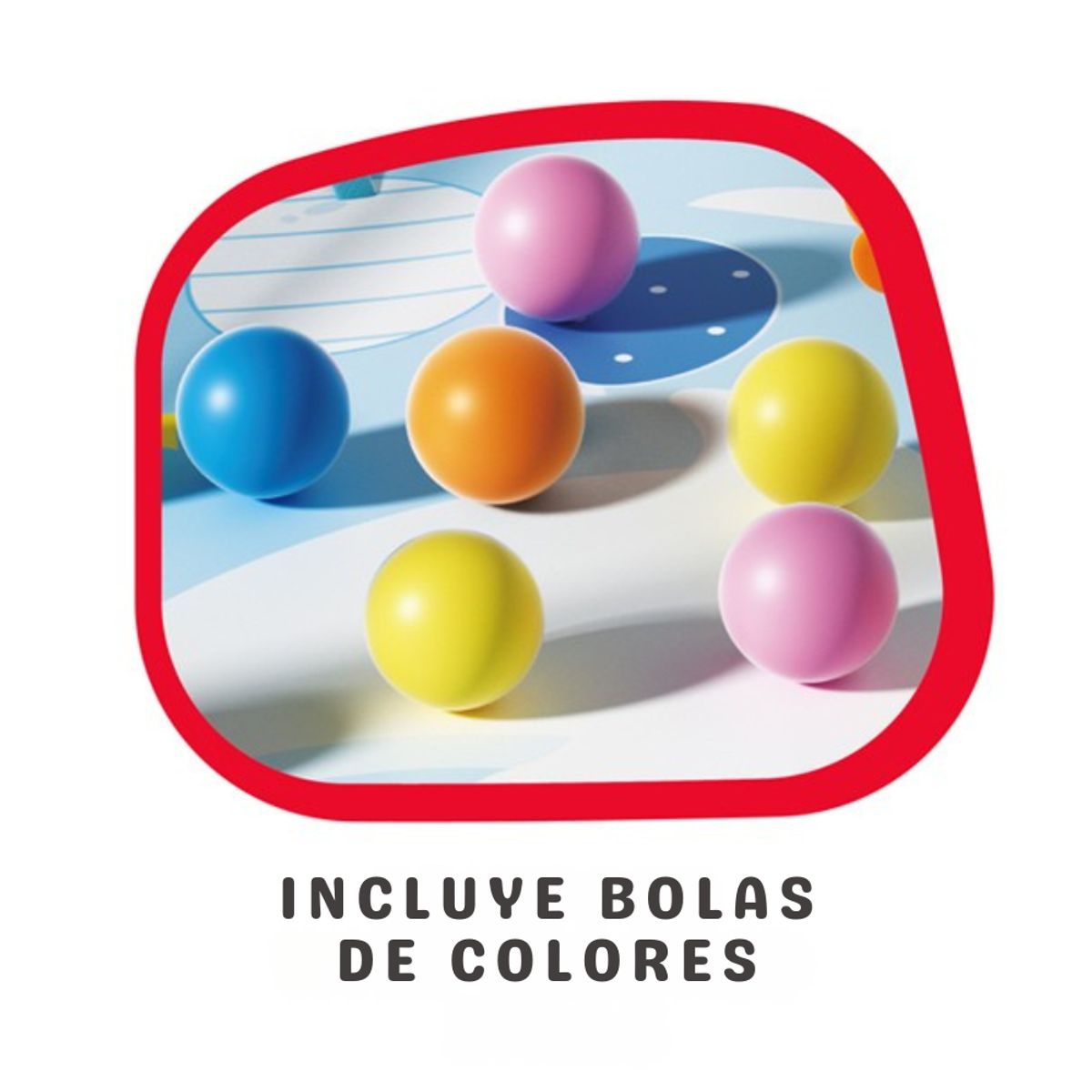 ABC - Gimnasio de Actividades para Bebé con Piscina de Pelotas