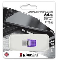 Pendrive Datatraveler Microduo 3c 64 GB USB 3.2