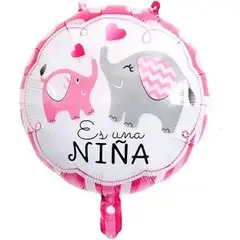 GENERICO - Globo Pequeño Nacimiento Niña