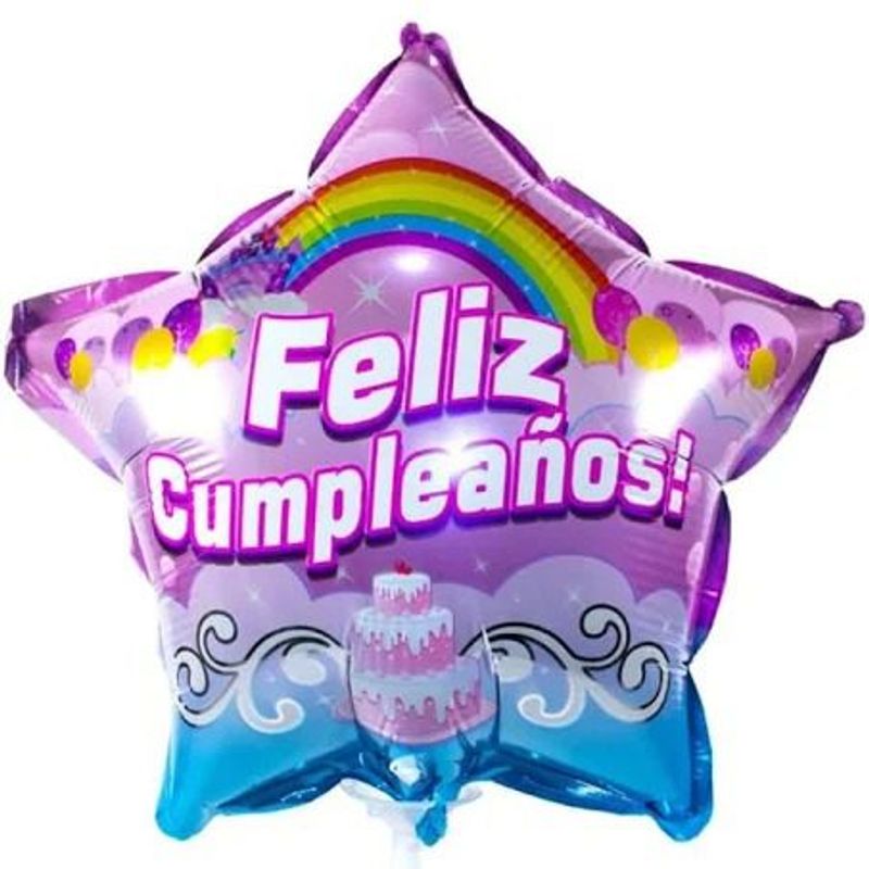 GENERICO - Globo Pequeño Feliz Cumpleaños