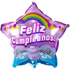 GENERICO - Globo Pequeño Feliz Cumpleaños