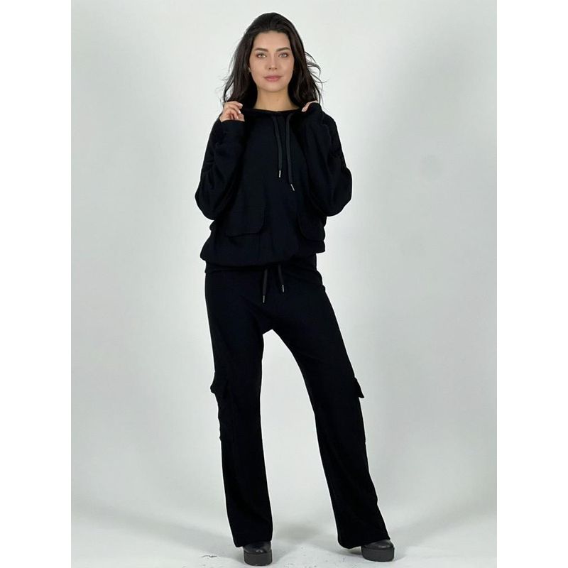 ENIGMATICA BOUTIQUE - Conjunto Algodón Estilo Cargo - Verde