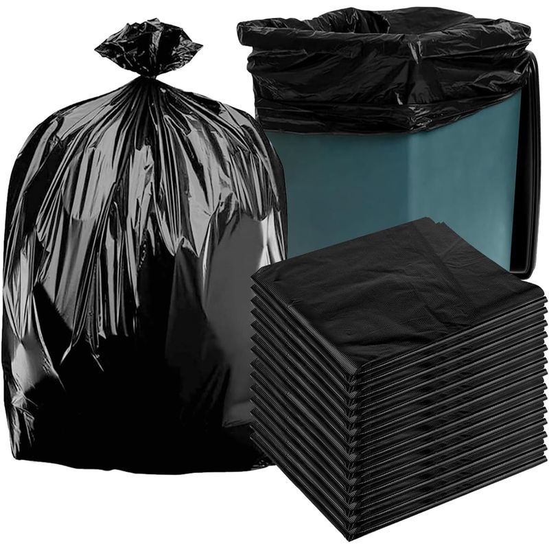 KUANGYE - 20 Bolsas De Basura Grandes Basuritas, 120x140 Cm, Pack 20