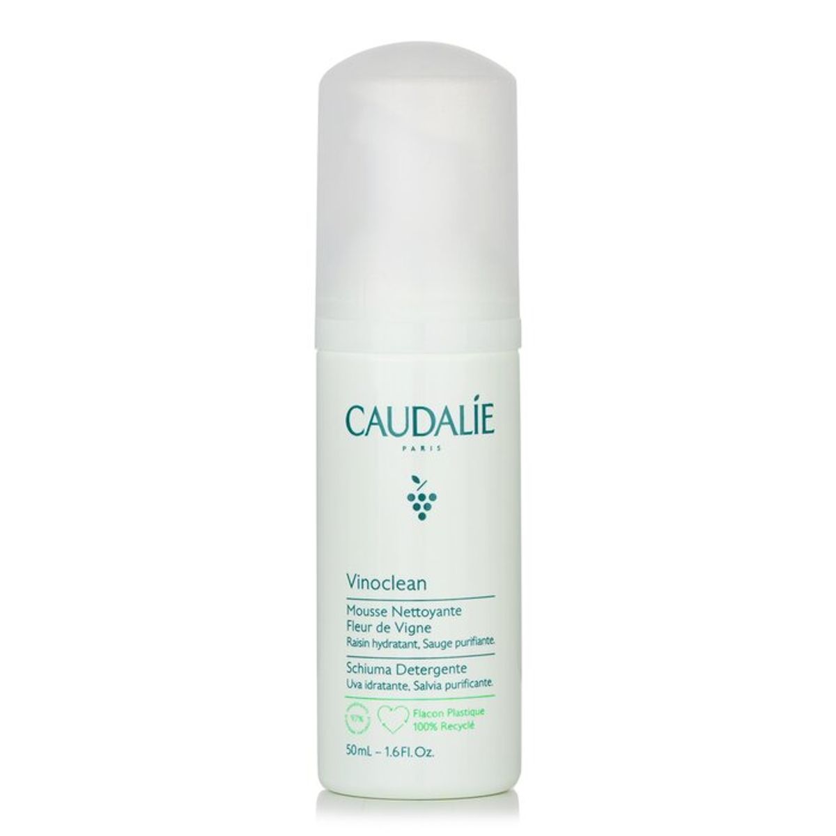 CAUDALIE - Limpiador Espumoso Vinoclean Travel Size 50ml Caudalie