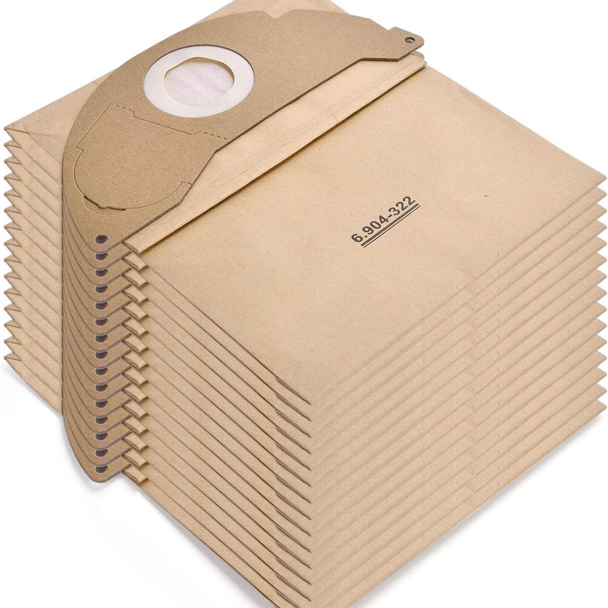 KUANGYE - 5 Bolsas Filtro Papel Aspiradora Para Karcher Wd2