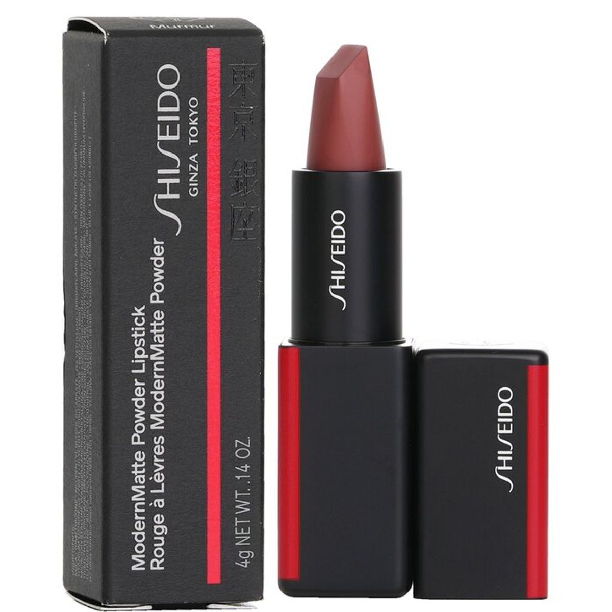 SHISEIDO - Pintalabios ModernMatte Powder 507 Murmur Rosewood 4g Shiseido