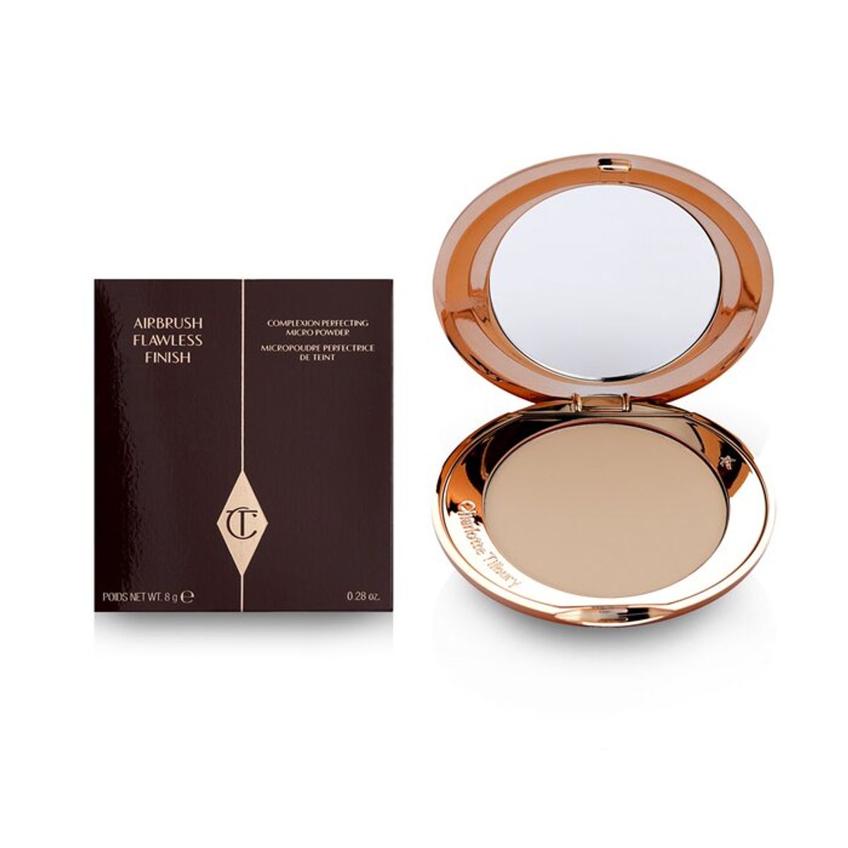 CHARLOTTE TILBURY - Polvo Airbrush Acabado Perfecto 02 Medium Charlotte Tilbury