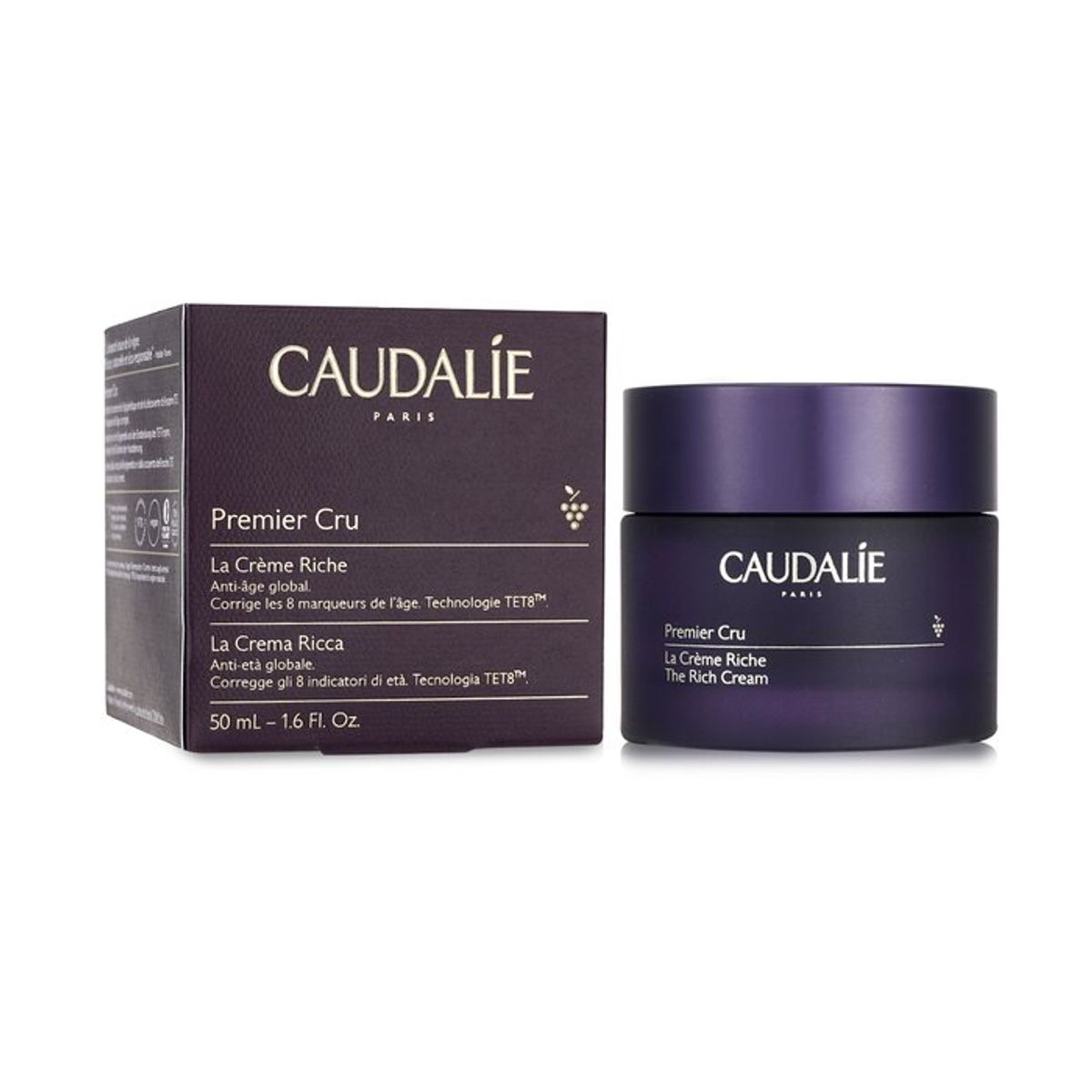 CAUDALIE - Crema Riche Premier Cru Piel Seca 50ml Caudalie