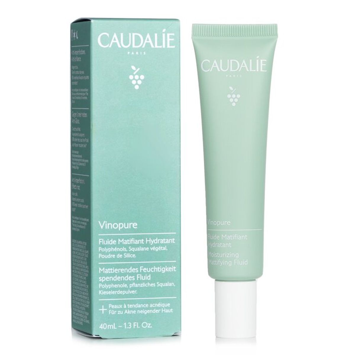 CAUDALIE - Fluido Hidratante Matificante Vinopure 40ml Caudalie