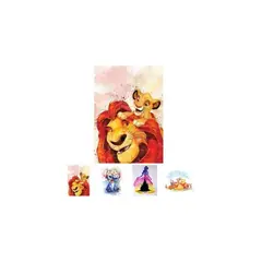 U BUY - Kit De Bordado Pintura Diamante 5d Por Número Disney 40x30cm