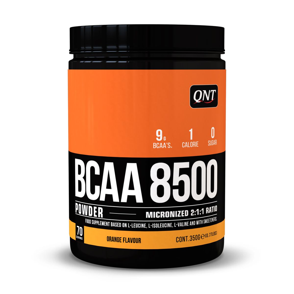QNT - Bcaa Aminoacidos En Polvo 350g Naranja QNT