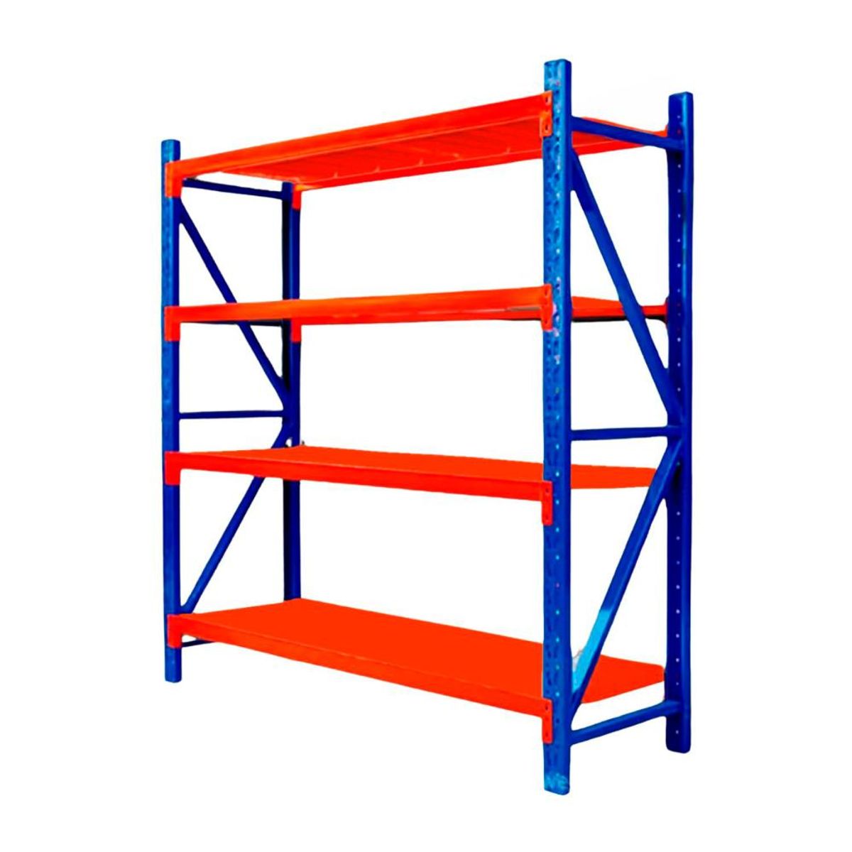 DETODOYMAS - Estante Metálico Rack 200x200x60cm 800kg - Azul