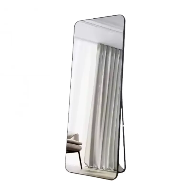 CRUSEC - Espejo Rectangular De Cuerpo Entero 150x40cm Con Soporte