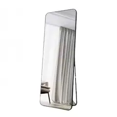 CRUSEC - Espejo Rectangular De Cuerpo Entero 150x40cm Con Soporte