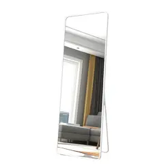 CRUSEC - Espejo Rectangular De Cuerpo Entero 150x40cm Con Soporte
