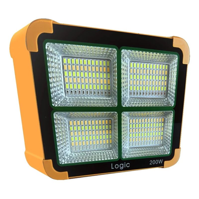 MALIK - Gigante Solar Foco 200W para Iluminar Cualquier Espacio