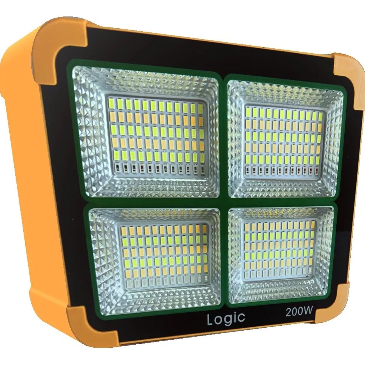 MALIK - Ilumina tu Mundo Foco Solar 200W Tres Colores Infinitas