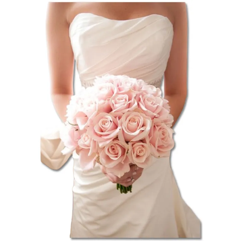 GENERICO - Bouquet de Novia 24 Rosas Rosadas