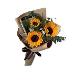 GENERICO - Bouquet de 3 Girasoles