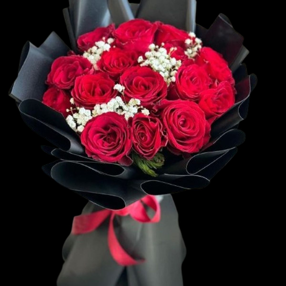 GENERICO - Bouquet de 15 Rosas Rojas