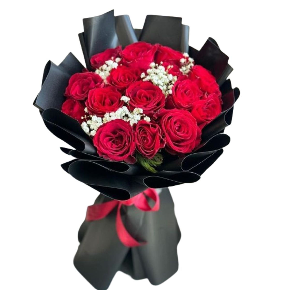 GENERICO - Bouquet de 15 Rosas Rojas