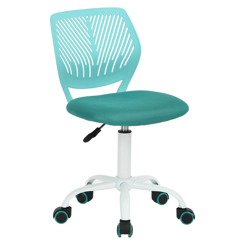 NOVAHUS - Silla De Escritorio Con Altura Regulable Turquesa