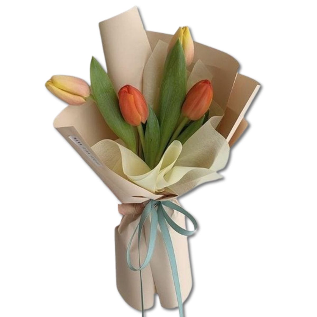 GENERICO - Bouquet de 4 Tulipanes Multicolor