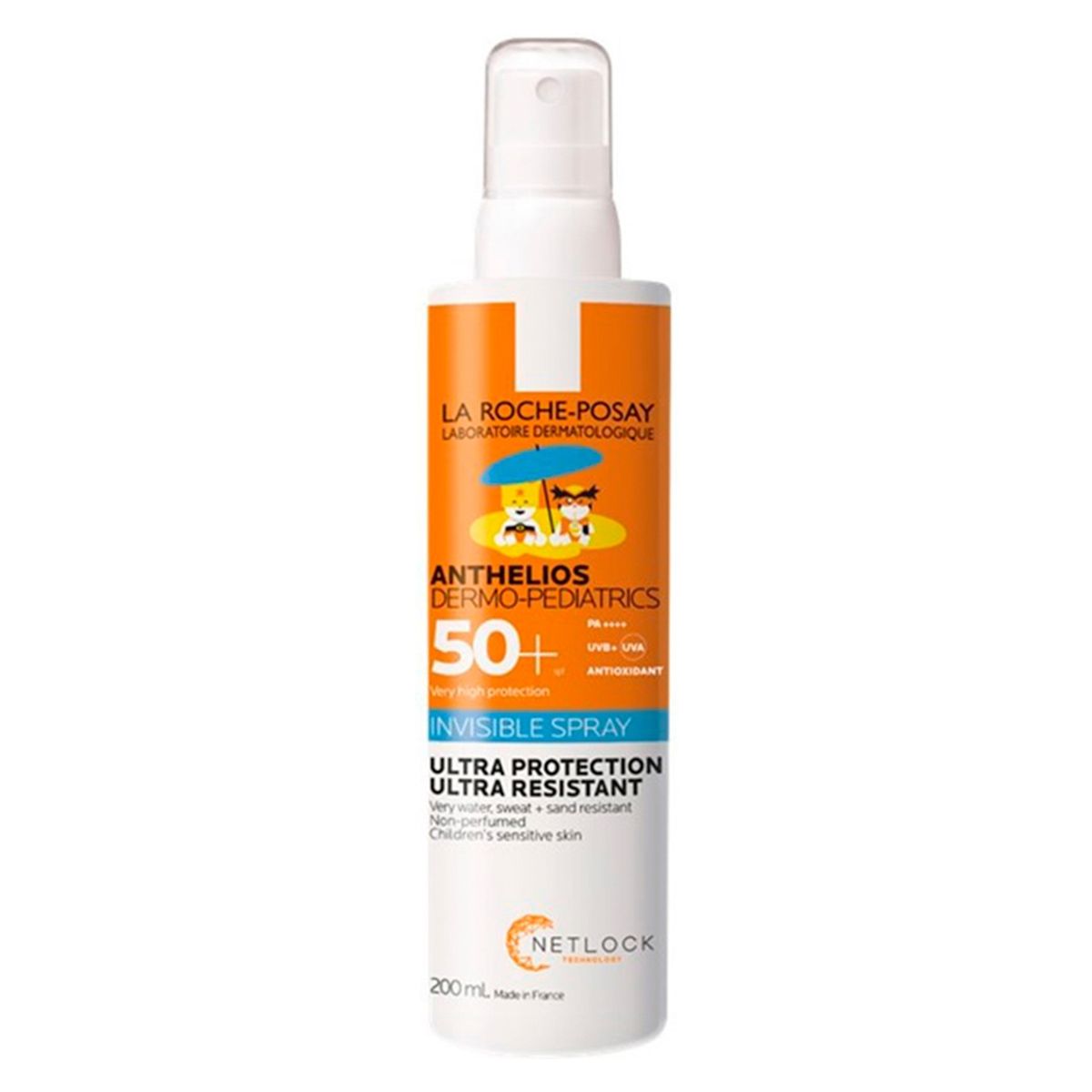 LA ROCHE POSAY - Protector Solar Niños Athelios Spray Invisible FPS 50+ 200 ml La Roche Posay