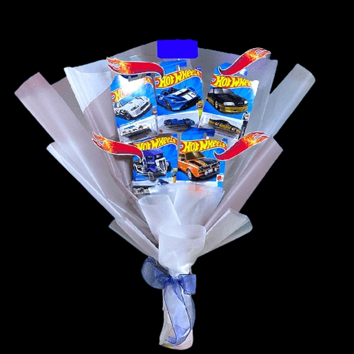 GENERICO - Bouquet de 5 Carritos Hot Wheels