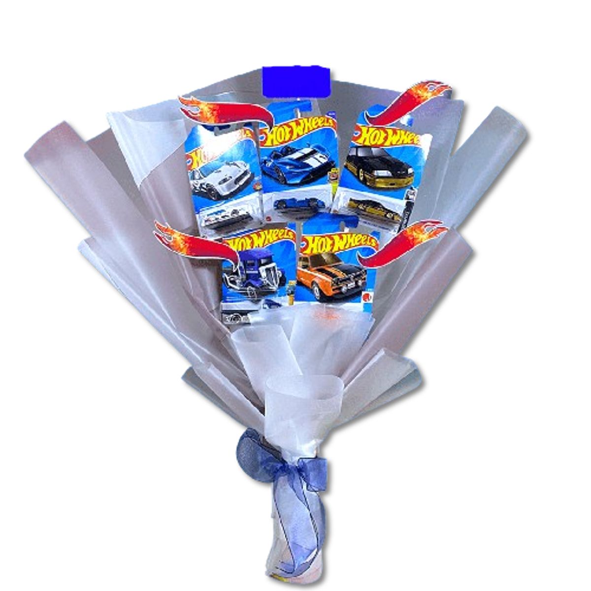 GENERICO - Bouquet de 5 Carritos Hot Wheels