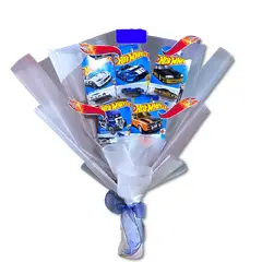 GENERICO - Bouquet de 5 Carritos Hot Wheels