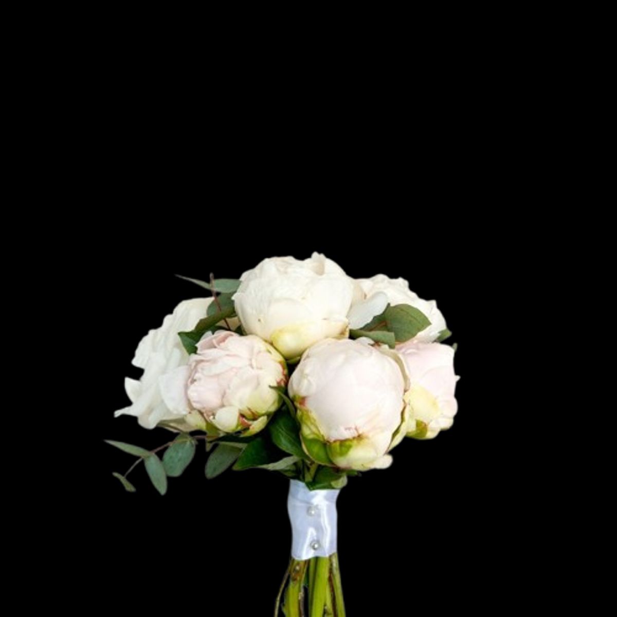 GENERICO - Bouquet de 10 Peonias Blanco