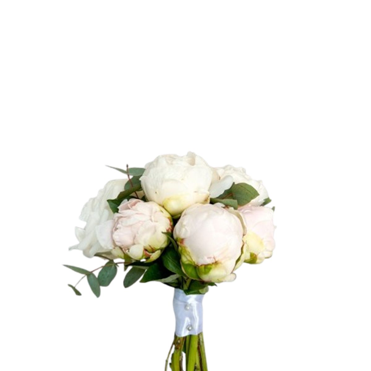 GENERICO - Bouquet de 10 Peonias Blanco