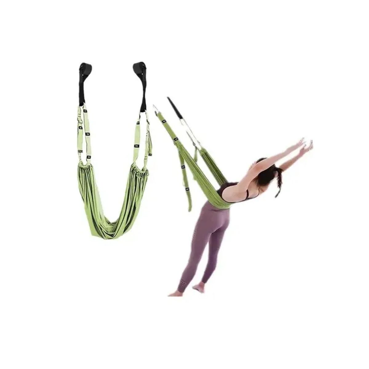 GENERICO - Cuerda Aérea De Yoga Entrenamiento Y Estiramiento