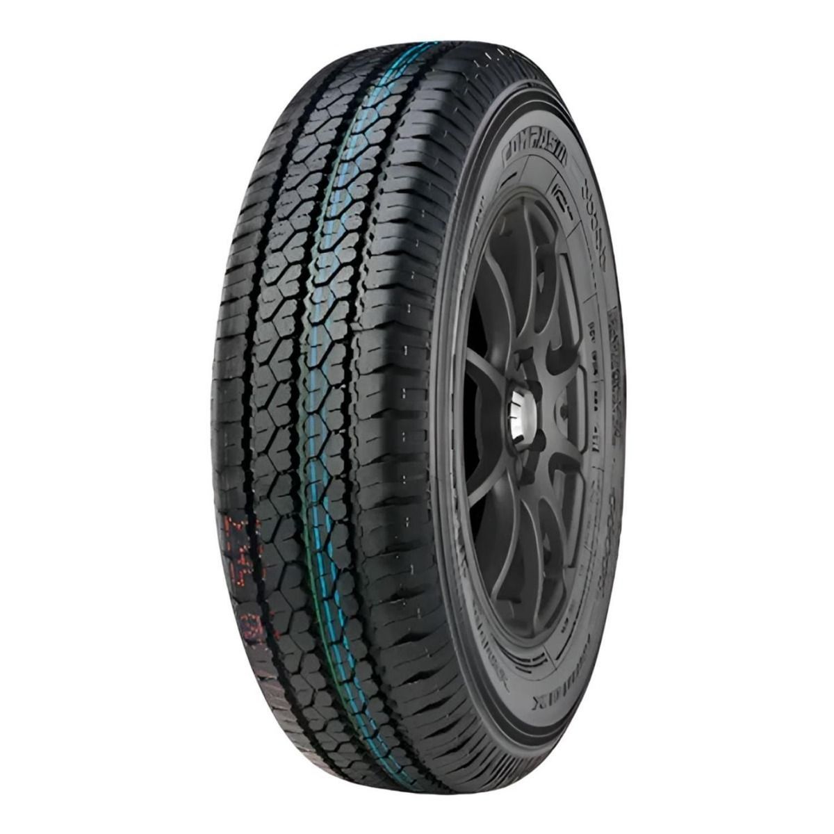 COMPASAL - Neumático 155R13 90/88R VANMAX Compasal PR LTR (Dublin) BLK CHN