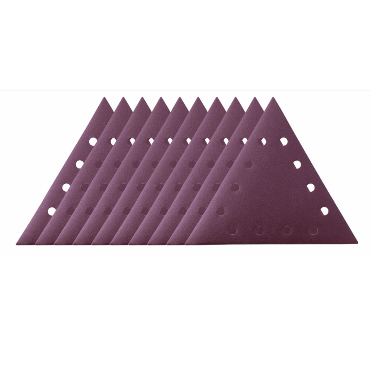 SCHEPPACH - Repuesto Lija Triangular Lijadora Pared Ds930 G150 10un - Scheppach