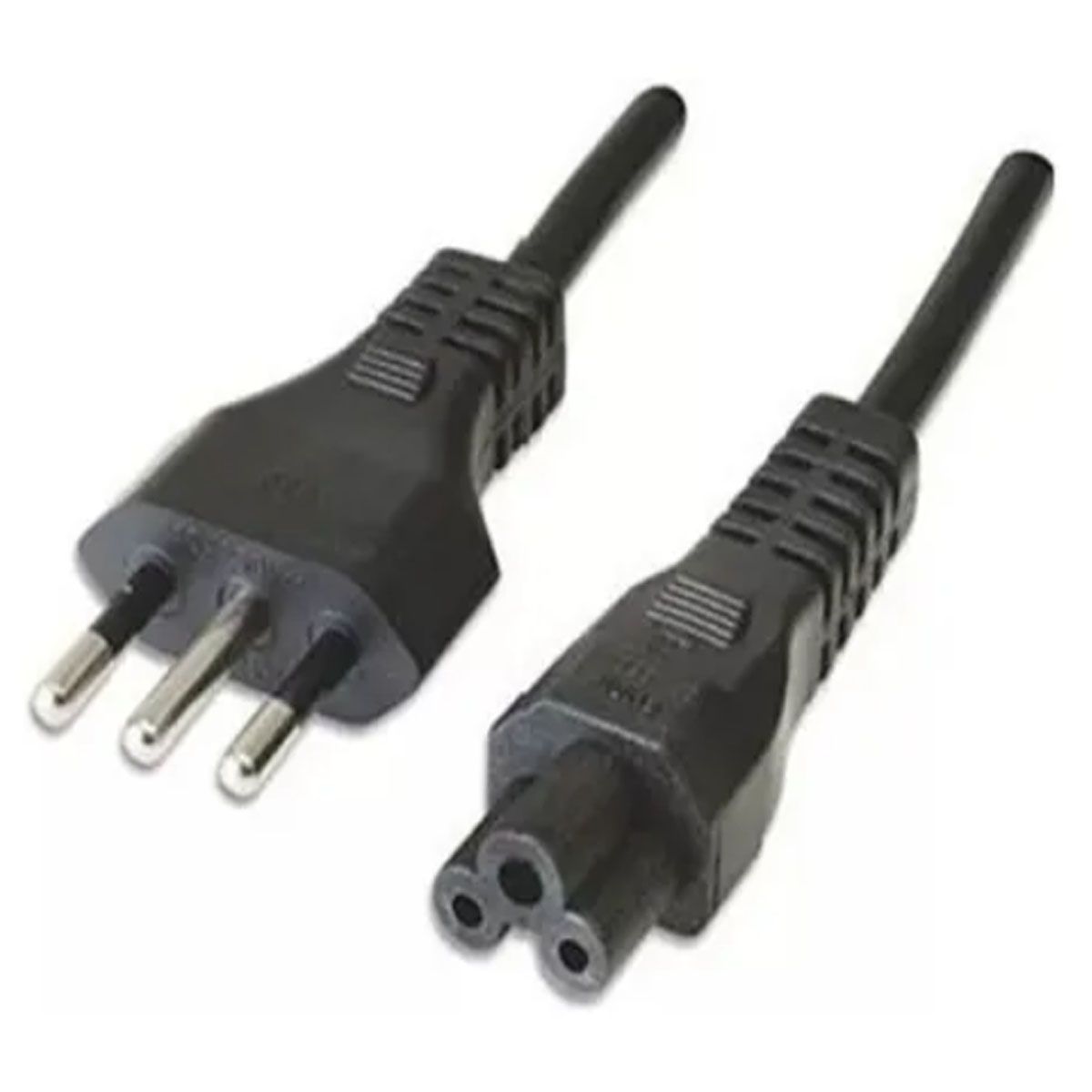 GENERICO - CABLE DE PODER TIPO TREBOL, 1,8 METROS. PARA NOTEBOOK