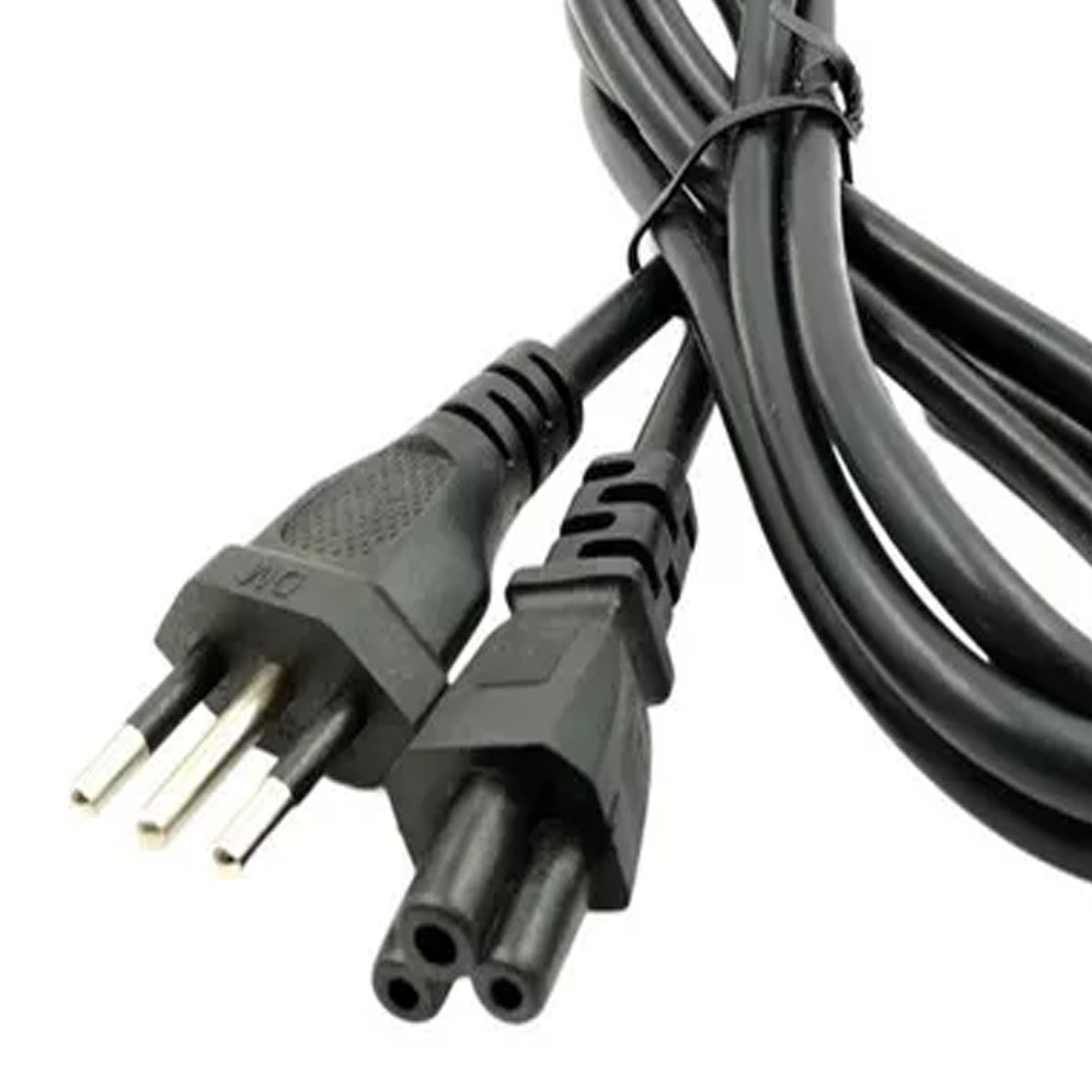 GENERICO - CABLE DE PODER TIPO TREBOL, 1,8 METROS. PARA NOTEBOOK
