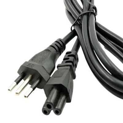 Imagen 2 del producto CABLE DE PODER TIPO TREBOL, 1,8 METROS. PARA NOTEBOOK