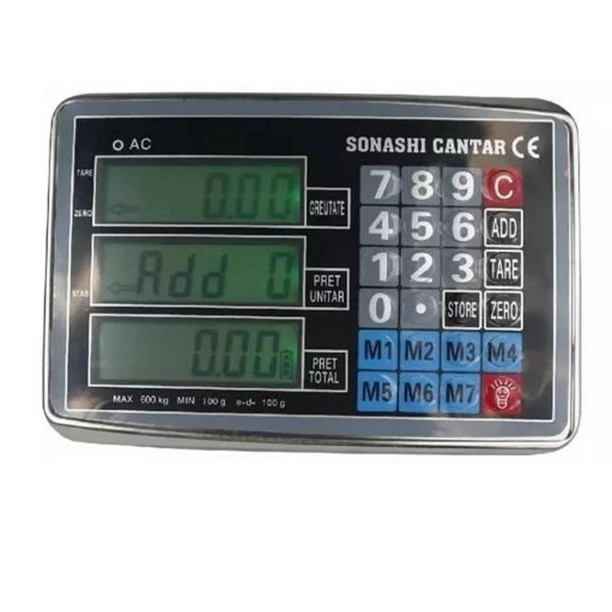 GENERICO - Balanza bascula digital inalámbrica 300kg Wireless