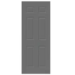 GENERICO - Puerta Manhattan 6 Paneles Acero 80X200